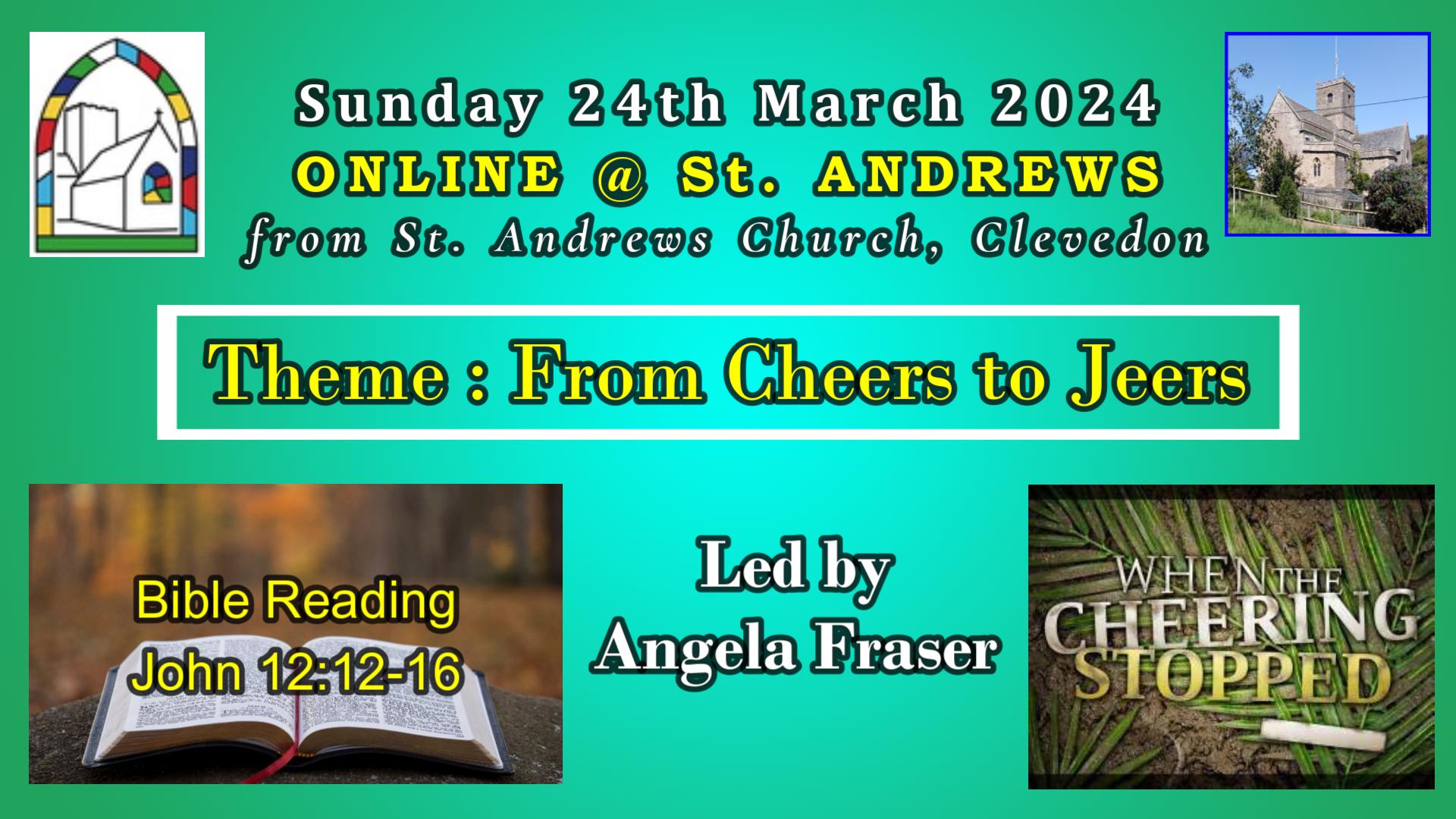 St Andrew's Online: Palm Sunday