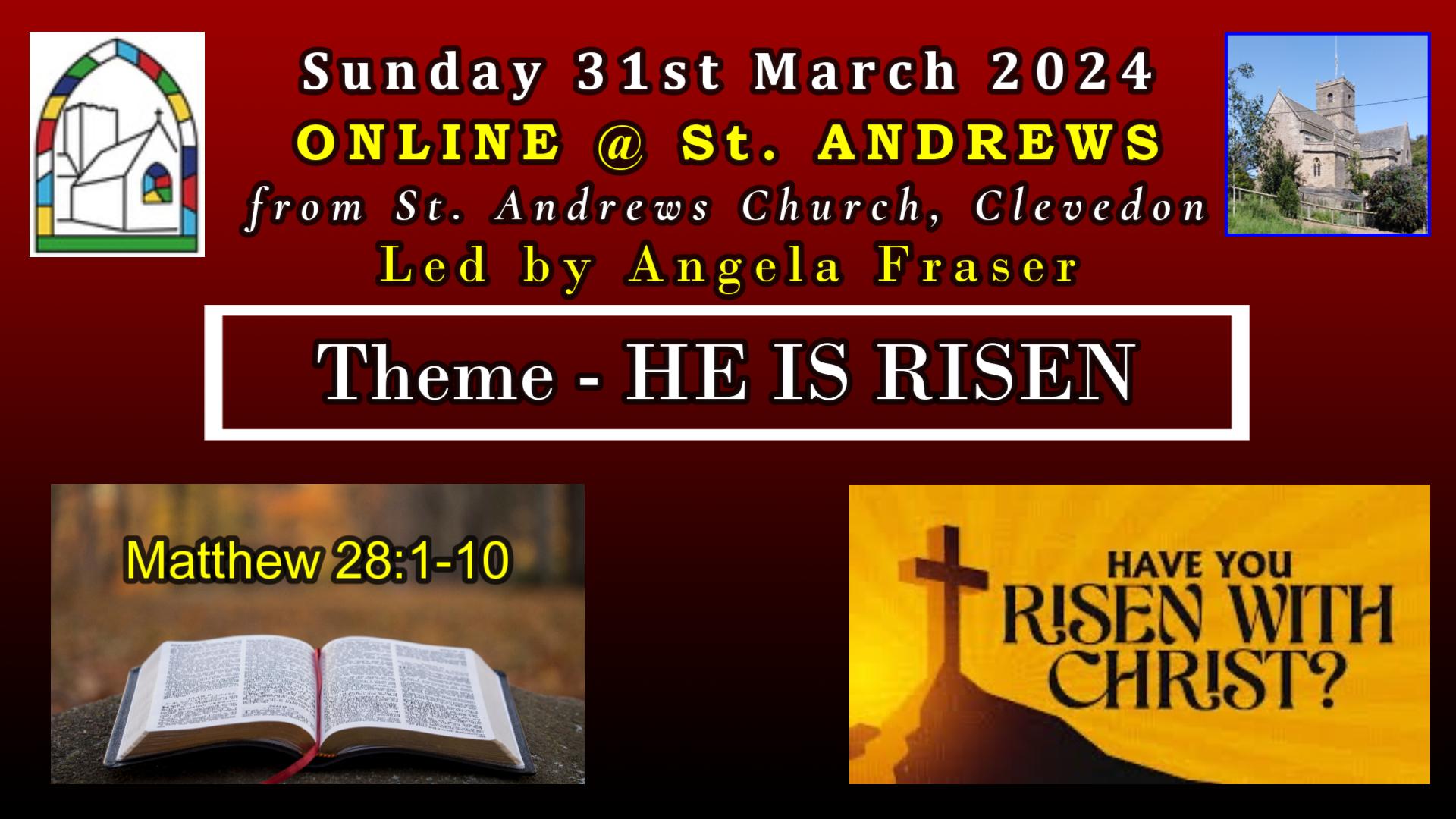 St Andrew's Online: Easter Sunday