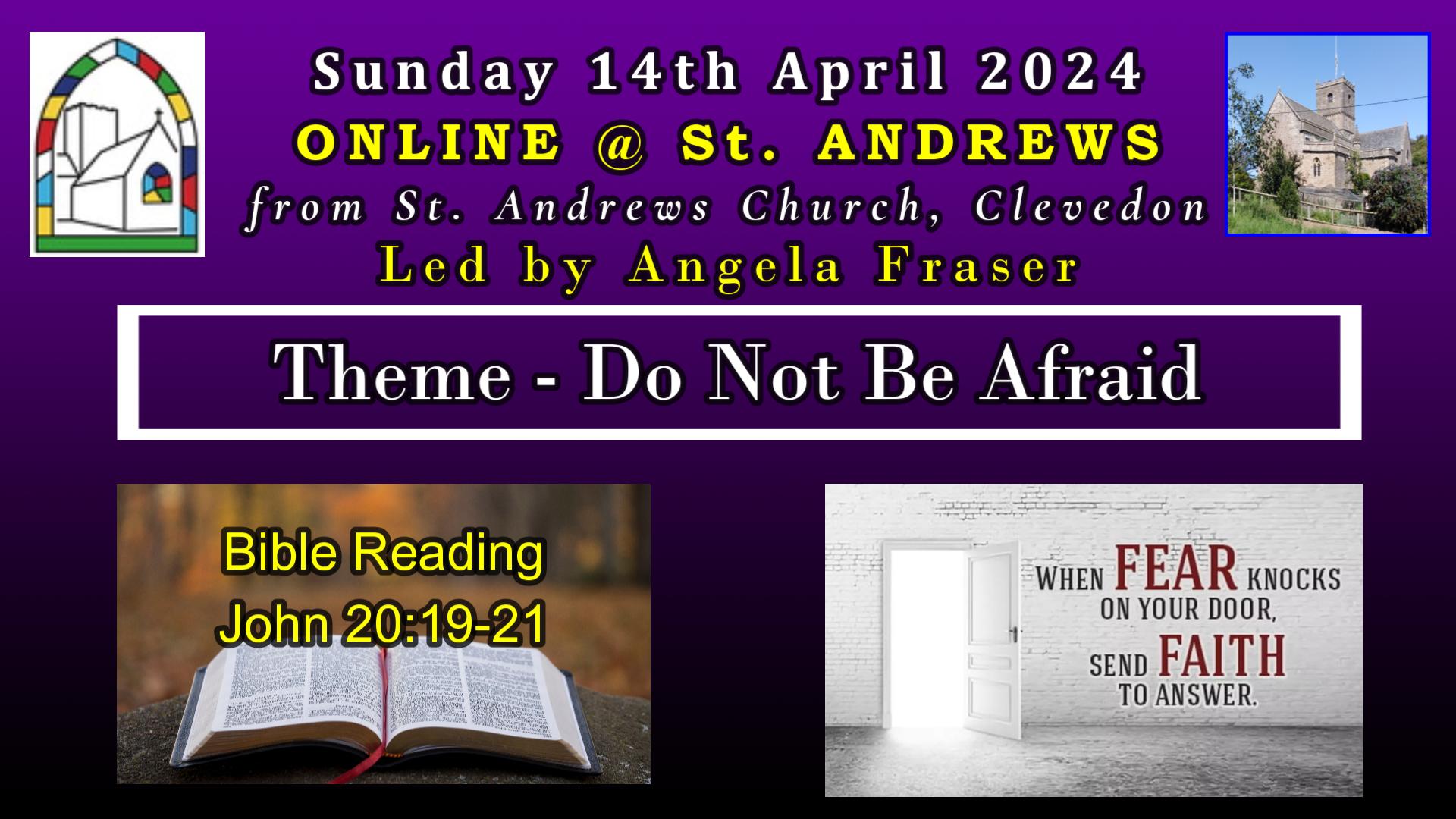 St Andrew's Online: Do not be afraid