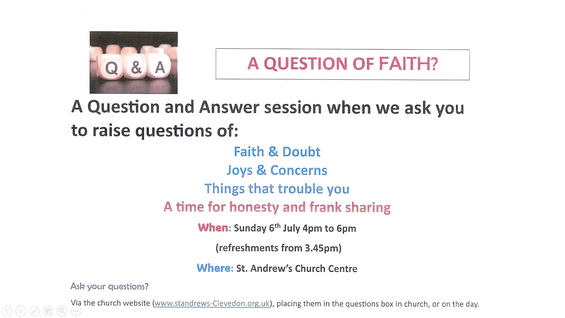 01 A Question of Faith
