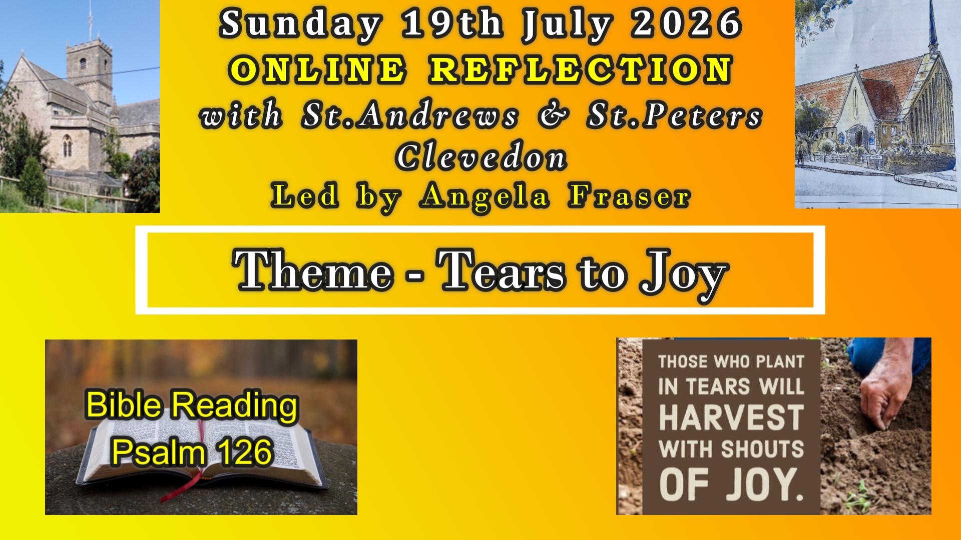 St Andrew's Online: Tears to joy