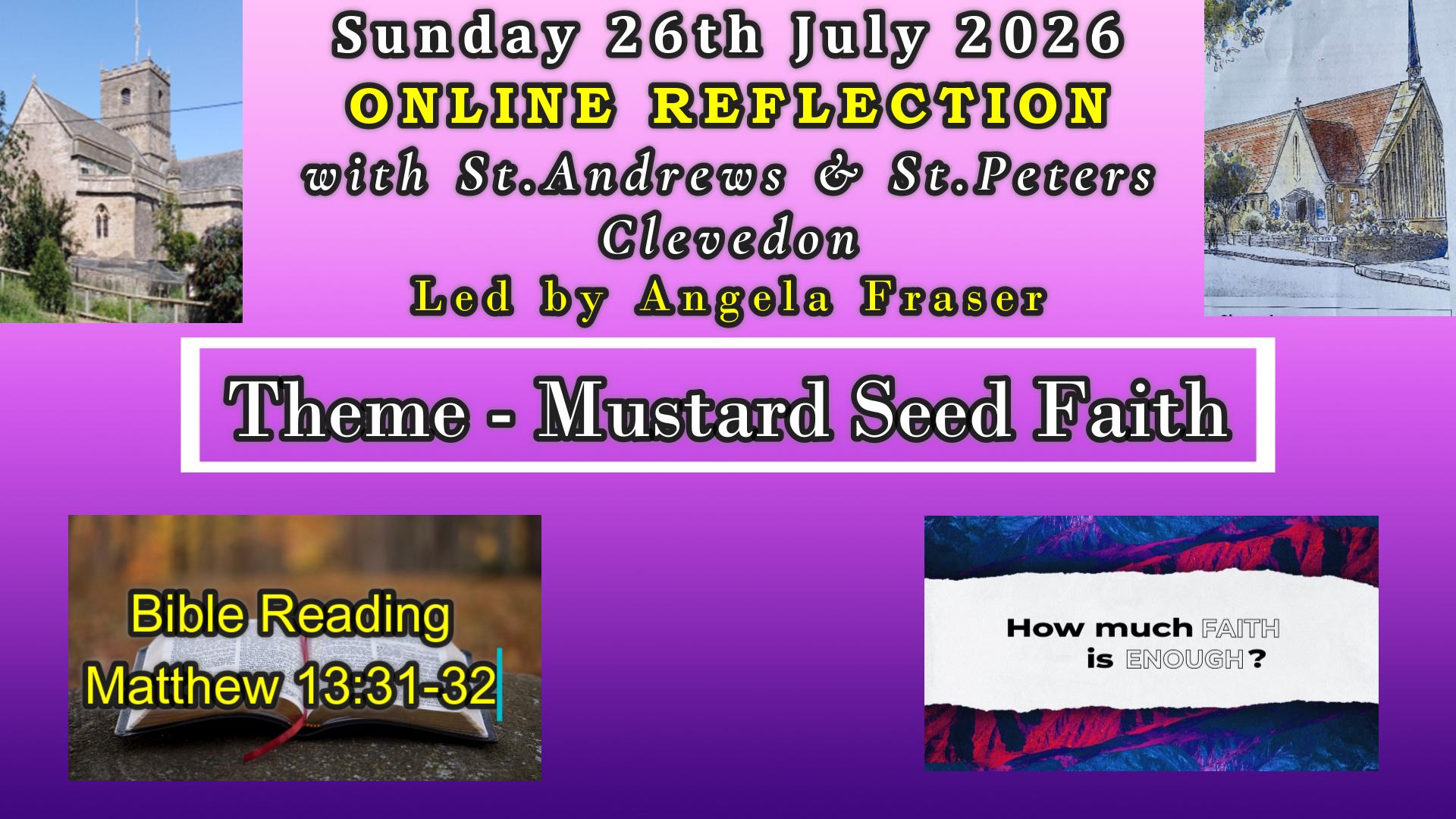 St Andrew's Online: Mustard seed faith