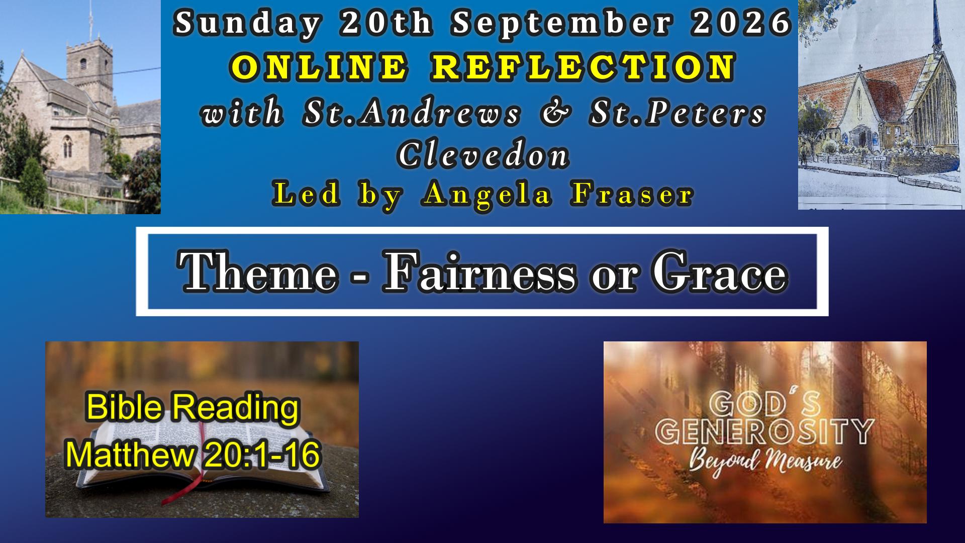 St Andrew's Online: Fairness or grace?