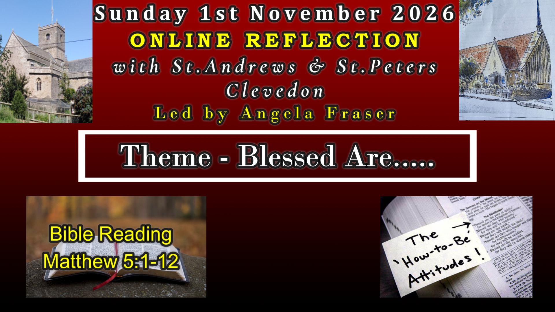 St Andrew's Online: Blessed Are...